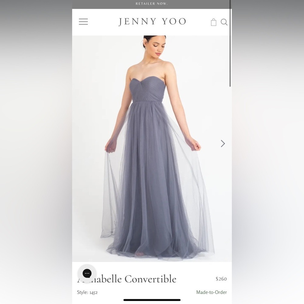 Worn once Jenny Yoo bridesmaids dress